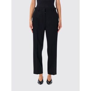 Lanvin Women Tailored Cropped Cotton Trousers Lanvin With Concealed Fastening